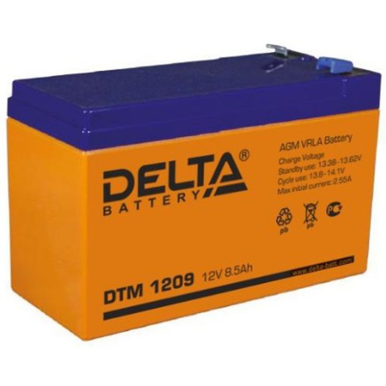 Аккумулятор Delta DTM 1209 (12V 9Ah)  в е .
