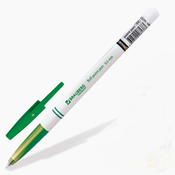 тип ручки: Шариковая, цвет письма: зеленый, механизм: Колпачок