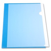 Тип папки: скоросшиватели, Формат: A4, Цвет: синий