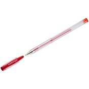 тип ручки: Гелевая, цвет письма: красный, механизм: Колпачок