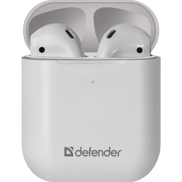 Наушники Defender Twins 903 белый (63903) Наушники Defender Twins 903 белый (63903)