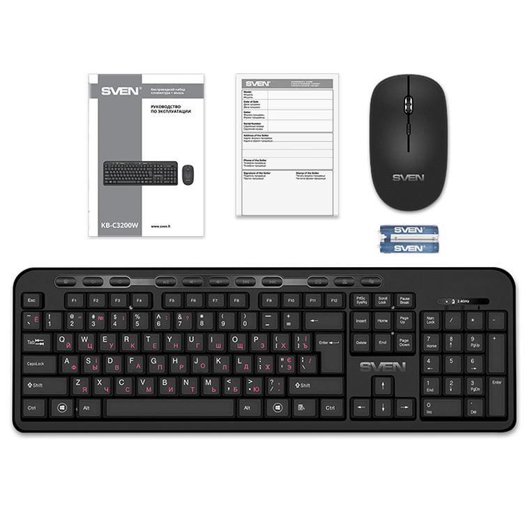 Sven KB-c3010. Wireless Keyboard & Mouse Sven KB-c3400w. Клавиатура + мышь Sven KB-s320c чёрны. Wireless Keyboard & Mouse Sven KB-c3600w.