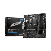 Socket: LGA1700, чипсет Intel B760, память DDR4 - слотов 4, форм-фактор microATX, упаковка RTL