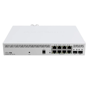 Кол-во портов 8, Скорость портов 1000Мб/сек, Кол-во SFP-портов 2, Скорость SFP-портов 10 Гбит/сек