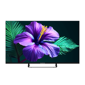 диагональ 43", разрешение 3840x2160, Android TV, Smart TV, Wi-Fi, стандарты: DVB-C, DVB-S2, DVB-T2