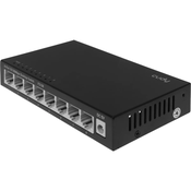 Кол-во портов 8, Скорость портов 100Мб/сек, Кол-во SFP-портов , Скорость SFP-портов Гбит/сек