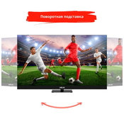 диагональ 55", разрешение 3840x2160, Smart TV, Wi-Fi, стандарты: DVB-C, DVB-S2, DVB-T, DVB-T2