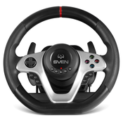 PlayStation 4, XBOX One, XBOX Series S, XBOX Series XУгол поворота 900 , Обратная связь, Подрулевые переключатели 