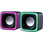 Стерео, 6Вт, пластик, Джек 3,5 мм